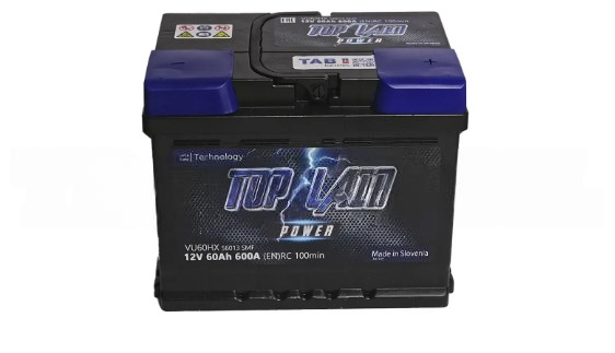 Акумулятор Top Lain Power  60Ah/12V 600-+ Evro