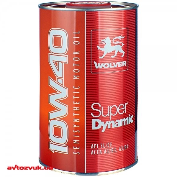 Масло  1л Wolver 4Т 10 W-40 мет банка (для генератора)