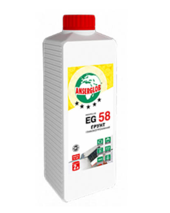 Anserglob EG-58 Грунтівка глибокопроникна 10л /  60шт палєта