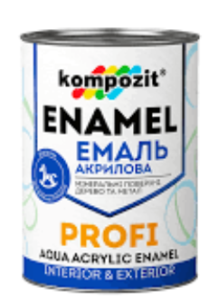 Фарба Композит Profi акрилова червона глянц 0,8л