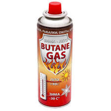 Газ в балоні (Butane gas) UNIVERSAL до плитки 220g  Storm King