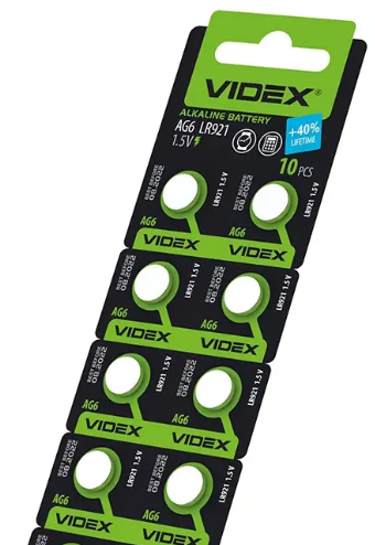 Батарейка Videx AG5 LR754   /10/