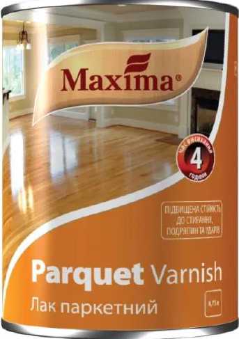 Лак Maxima паркетний 0,75л глянцевий