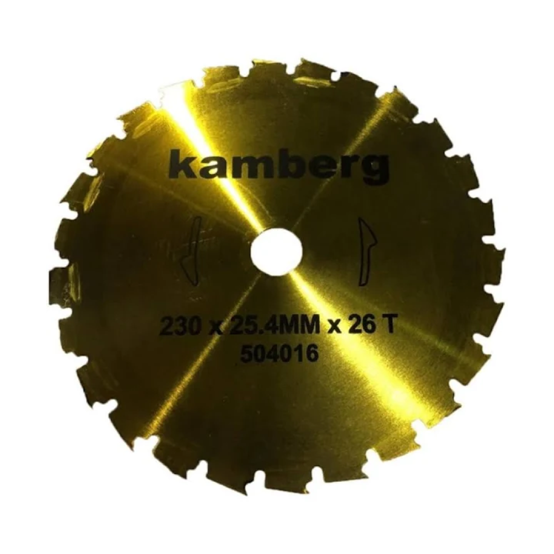 Диск до мотокоси 26T  Kamberg (під напилок)