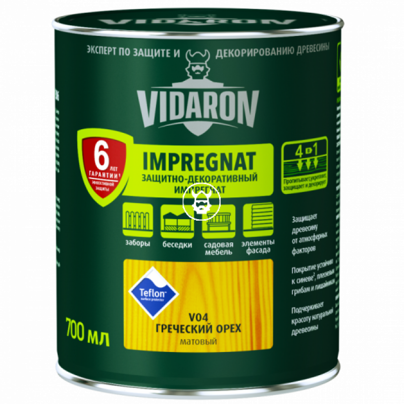 Sniezka Vidaron Impregnat д/дерева 0,7 л Золотий дуб V19
