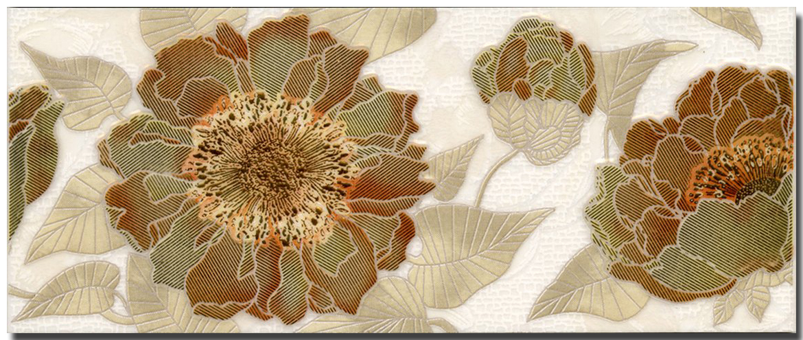 Фріз Fiori бежевий 23*9,5