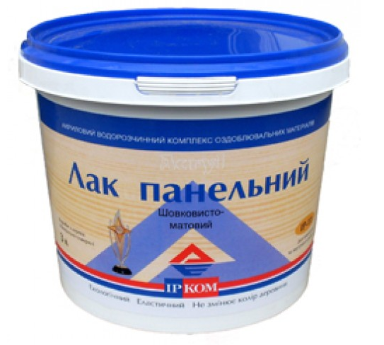 Лак Ірком ІР-11 панельний шовковисто-матовий 3л