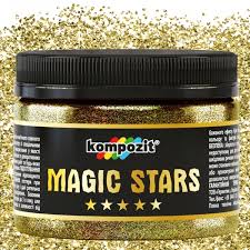 Гліттер Magic stars золото  60 гр