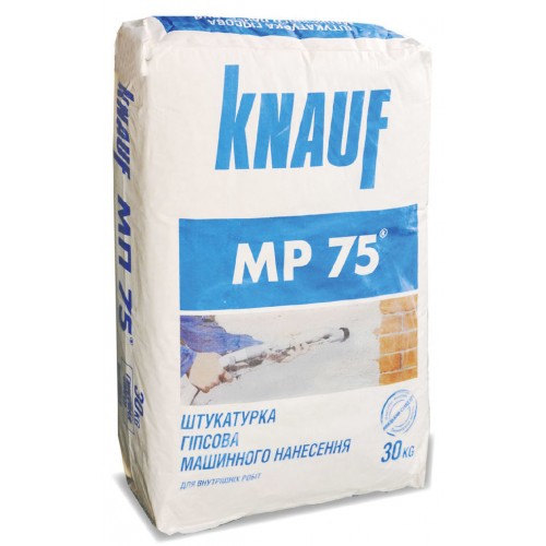 Штукатурка машинна Knauf МП-75 30кг  /40шт пал.