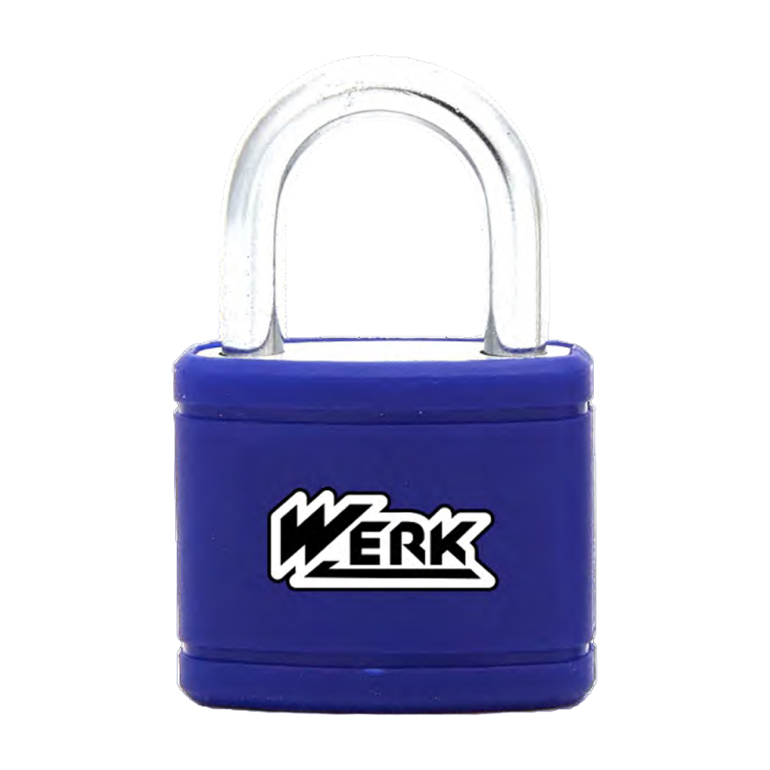 Навісний замок Werk PVC-IP-0170W (70мм)
