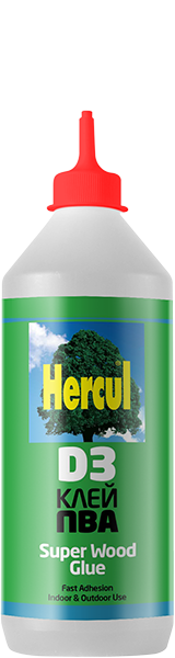 Клей ПВА D3 HERCUL 250г