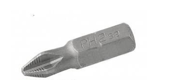 Біта Haisser PZ1*50мм 2712708 поштучно (10шт/уп)