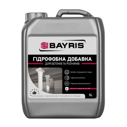 Байріс Гідрофобна добавка до бетону 5л