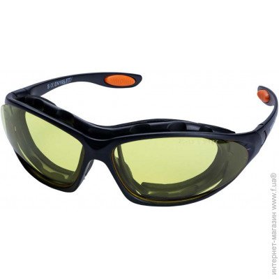 Окуляри захисні Sigma Super  Zoom anti-scratch, anti-fog(янтарь )