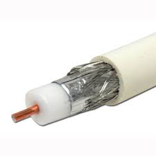 ТВ кабель MARSO RG-6U білий