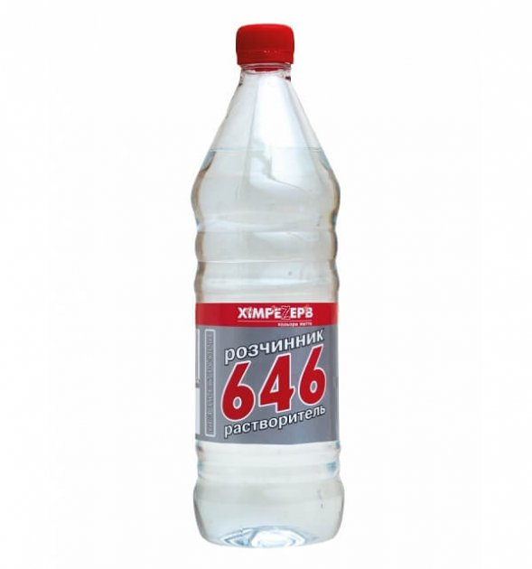Розчинник  Р-646 без прекусорів (0,5л) 350г Хімрезерв