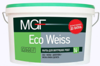 Фарба MGF в/е Eco Weiss внутр. 7 кг (5л)