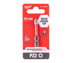 Біти Shockwave Meilwaukee PZ2*50ммБЛІСТЕР