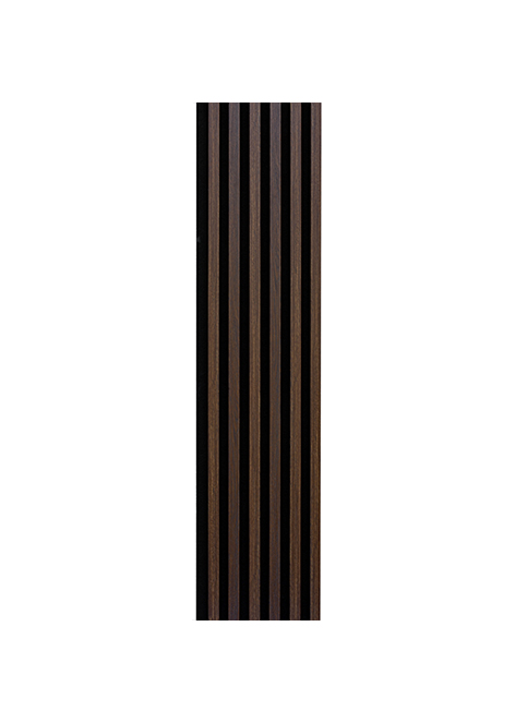 Панель WoodLine WL 2700*300 чорний/дуб темний (0,81м2)