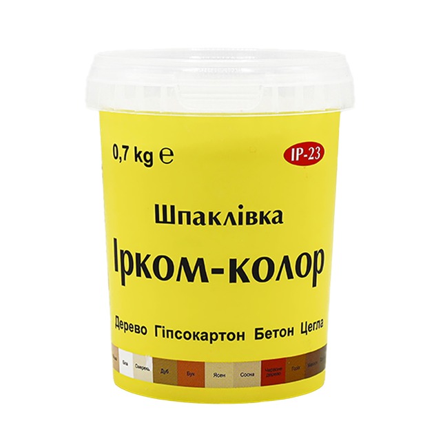 Шпаклівка Ірком 0,7 кг вільха