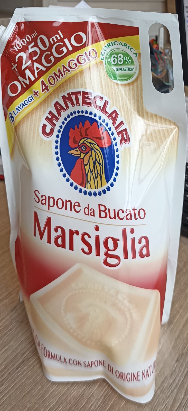 ChanteClair Гель для прання Марсельське мило 1.250л дойпак