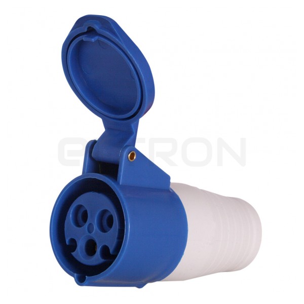 Розетка силова переносна e.socket.pro 3.16 3n 220В 16А