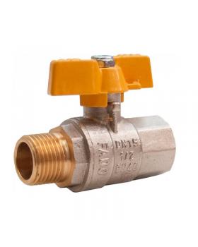 Кран кульовий газовий Fado ЗВ 1/2''