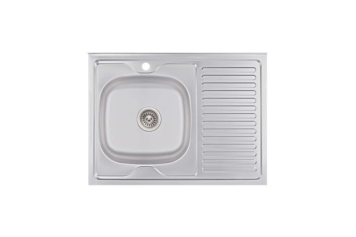 Мийка для кухні 6050-L Satin (0.6mm) Lidz 