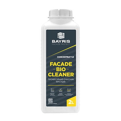 Професійний очисник фасадів Fasade Bio Clener концентрат 1:3 BAYRIS 2л