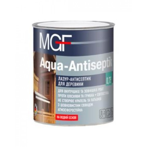 Лазурь-антисептик MGF Aqua-Antiseptik дуб 0,75 л