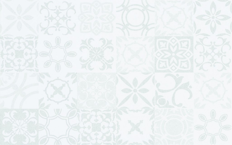 Sansa white pattern glossy 25*40