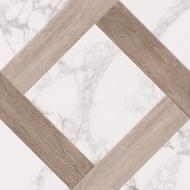 Плитка підлога Marmo Wood білий 400*400