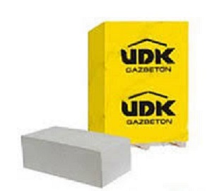 Газобетонні блоки UDK D400 20*30*60 (1,8м³/уп.50 шт) ( 27,77шт/м³)