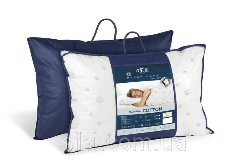 Подушка  ТЕП природа Membrana print Cotton 50*70 — фото 4