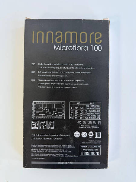 Колготи жін INNAMORE Microfibra нейро 3 100д — фото 3