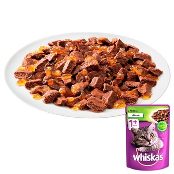 Корм для дорослих котів Whiskas ягня 100 гр — фото 2