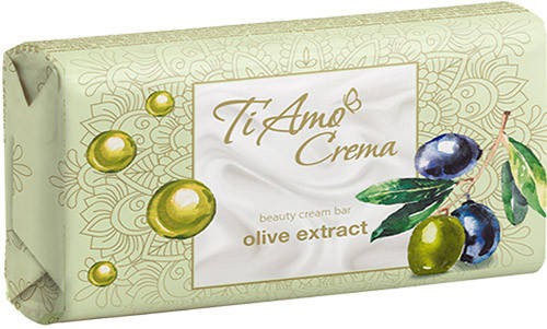 Мило туалетне Ti Amo Crema 125г Космет з екстракт оливи — фото 3