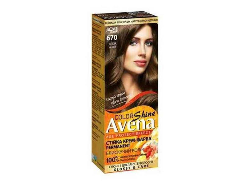 Фарба д/ волосся Avena Color Shine 670 Вільха — фото 4