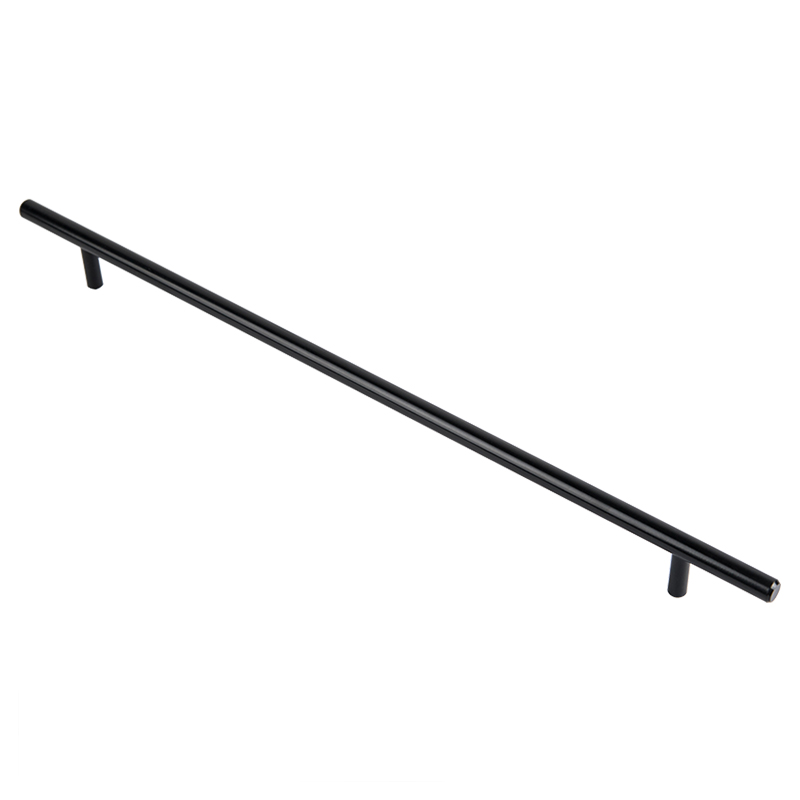 Ручки релінгові RE 1010/320 (DR 10/320 G1) моноліт Ø 10 чорний