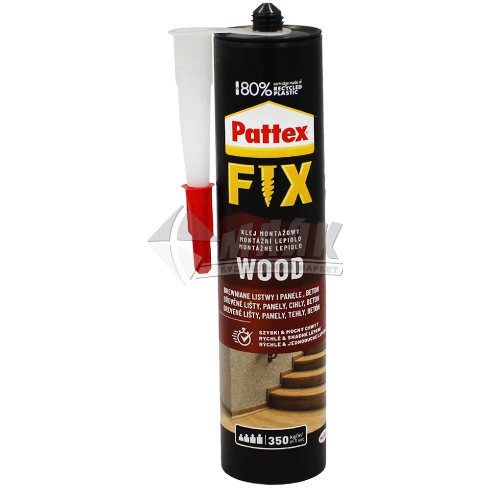 Рідкі цвяхи PATTEX Fix Decor клей монтажний 380г