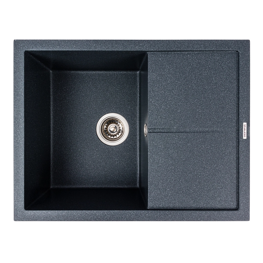 6550 CRIPTA матова Мийка гранітна Platinum/VALESO (пісок)