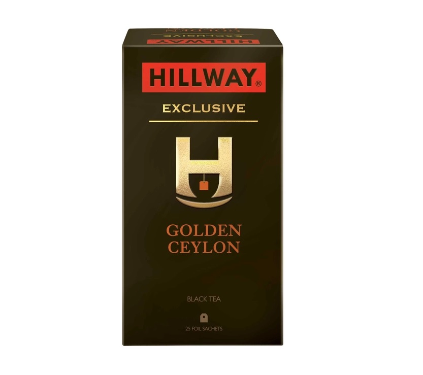 Чай Tess Hillway Exclusive Golden Ceylon, 25 ф/п