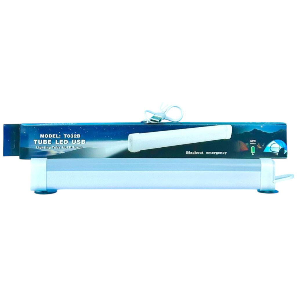 LED ліхтарик Tube LED USB T832b