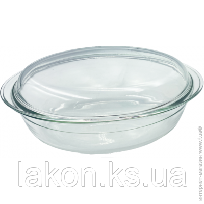 Форма для випікання овальна з кришкою VITTORA 4л 33*20*13см — фото 3