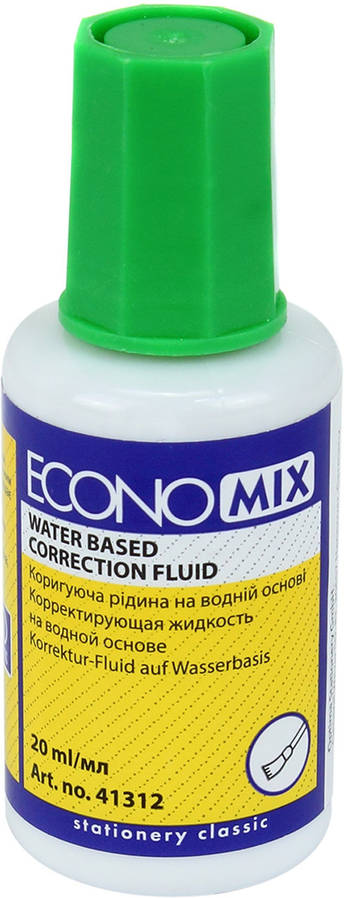 Коректор Economix, 20 мл — фото 4
