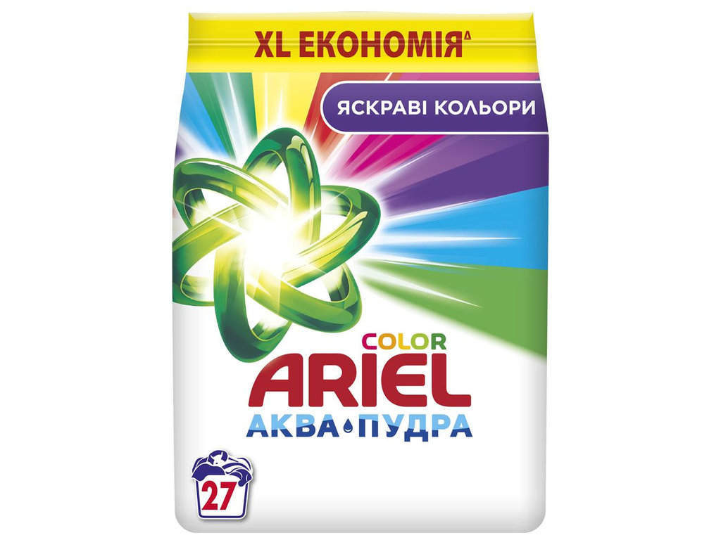Аріель 2,1 кг автомат аква-пудра Колор