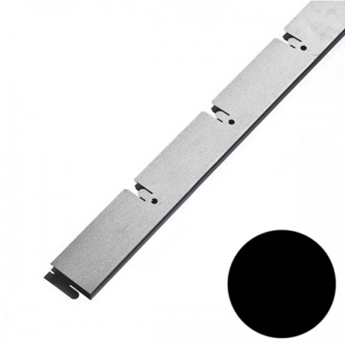 KRAFT Профіль Грильято Класичний "П" S9 x Н40 x 600яч. 100 RAL 9005