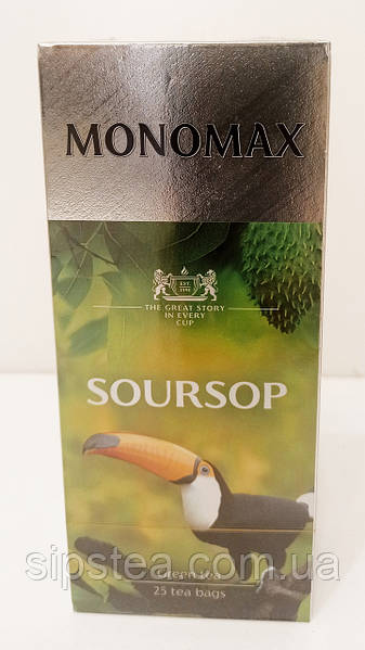 Чай Мономах зелений Soursop 25*1,5г — фото 4