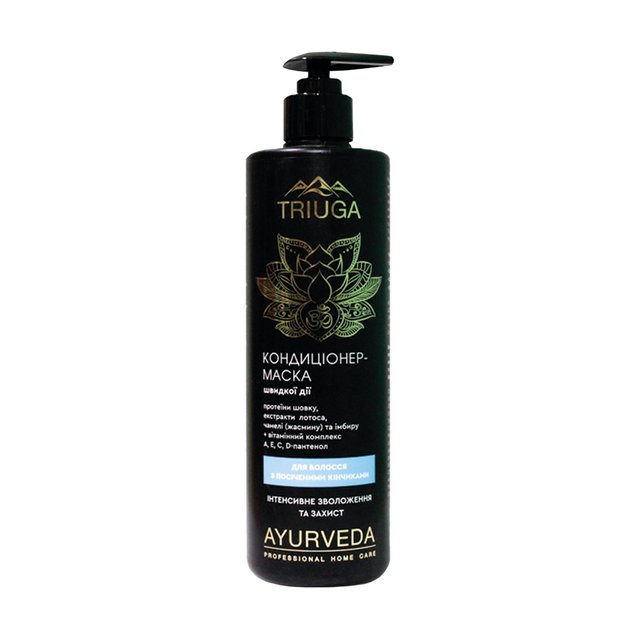 Кондиціонер-маска Triuga Ayurveda Інтенс зволоження 500мл
