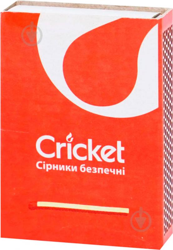 Сірники  Безпечні Cricket уп 3шт — фото 2
